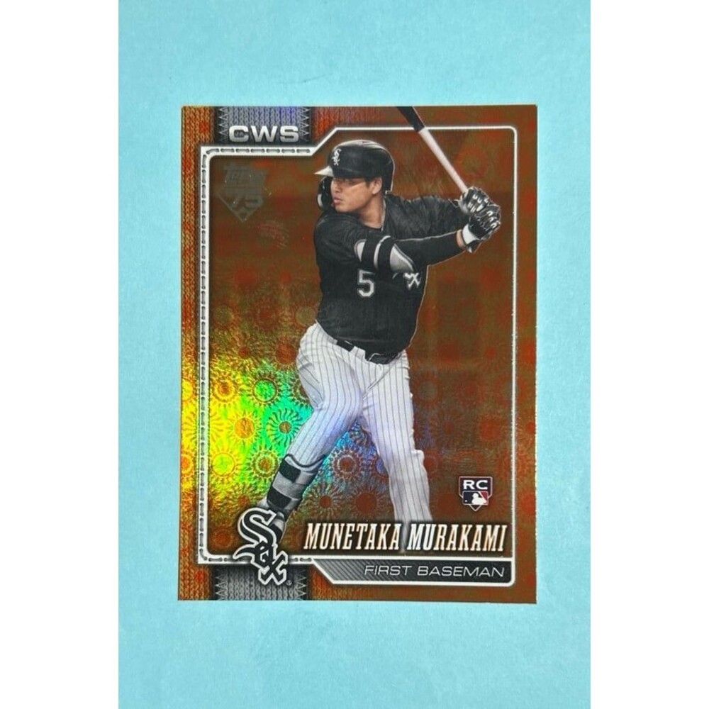 MUNETAKA Murakami White Sox 2026 Topps Series 2 Orange "SUN" Holo foil card #503